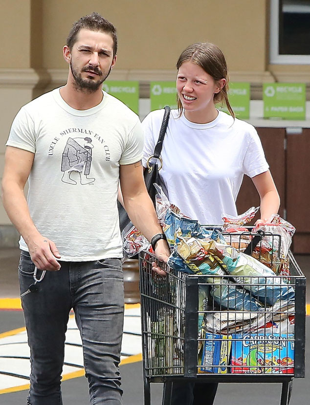 Shia LaBeouf, Groceries Shia LaBeouf, Groceries